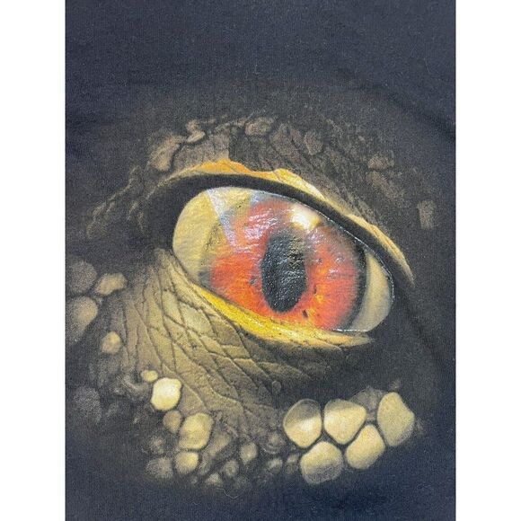 Dinosaurs Rock America 2008 Graphic T-shirt Men Small Black Short Sleeve - Picture 2 of 6